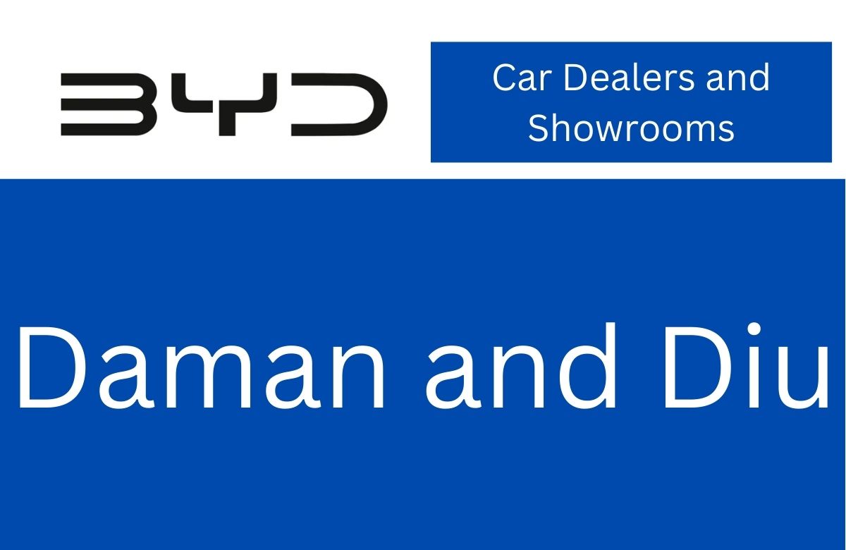 BYD Car Dealers and Showrooms in Daman and Diu